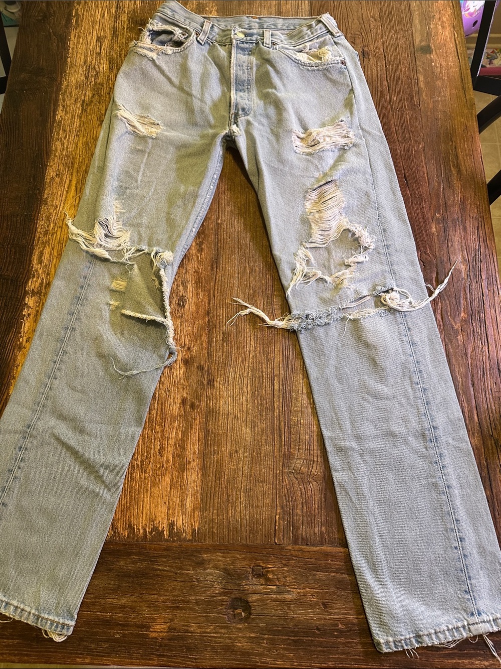 Levis 501 reworked jeans women 26